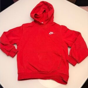 Nike Red Hoodie